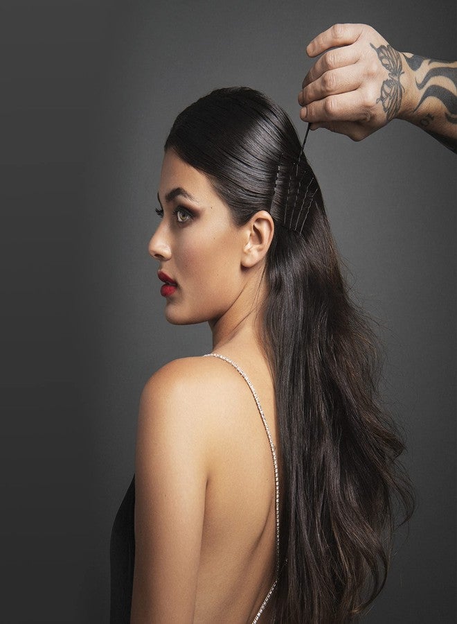 Fromm Style Artistry 2" Crimped Bobby Pins, Matte Black, 600 Hair Pins, Secure Hold, Suitable for All Hair Types and Lengths, Hair Accessories for Women - Image 4